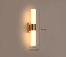 Axyaa Golden Bathroom Wall Sconces Mirror Cabinet Wall Lighting