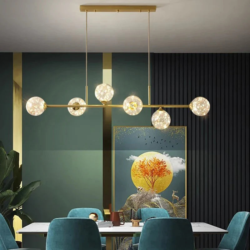 Axyaa Modern Pendant Lights Indoor Ceiling Chandelier for Decorative Dining Room Lighting
