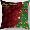 Christmas Elk Print Pillowcase 45x45cm for Sofa, Car, Bedroom & Living Room Decor