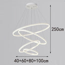 Axyaa LED Chandelier Pendant Light for Modern Dine Room Ceiling Lighting
