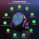 Axyaa RGB Par Light 72LEDs DMX Remote Control DJ Disco Party Lights