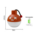 Axyaa Colorful Silicone Night Light for Children - USB Rechargeable RGB LED Toy