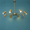 Axya Nordic Minimalist Chandeliers - Modern Adjustable Multi Head Spotlights