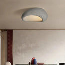 Axyaa Cream Ceiling Lights: Nordic Minimalist LED Chandelier for Bedroom & Living Room