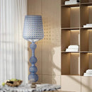 Axyaa Acrylic Retro Floor Lamp - Elegant Wine Glass Design