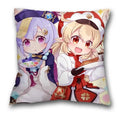 Genshin Impact Axyaa Pillow Cases - Klee Xiao Venti Hutao Anime Printed Pillowcases