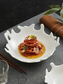 Axyaa High-End Sensory Dish Plate - Elegant Dessert & Hotel Tableware