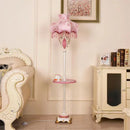 Axyaa Luxe LED Floor Lamp for Living Room, Bedroom, Study, Hotels - Warm Light, Elegant Design