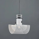 Axyaa Modern Art Iron Ceiling Chandelier Kitchen Bedside Lamp White Black Decor