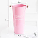 Axyaa Nordic Style Home Flower Shop Flower Bucket Decoration Iron Bucket Flower Arrangement