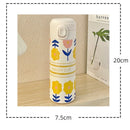 Axyaa Flower Style Stainless Steel Thermal Cup - Leak-Proof Travel Mug