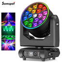Axyaa 19x15W RGBW LED Moving Head Light Beam for DJ Disco Concert Stage