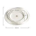 Axyaa Ceramic Dinner Set - Creative Irregular Shaped Tableware for Pasta, Soup, Snacks, Desserts
