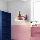 Axyaa Modern Nordic Wooden Wall Sconce for Bedroom & Study Room