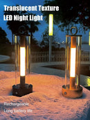 Axyaa Rechargeable Touch Desk Lamp with USB Charging - Indoor Outdoor Home Decor