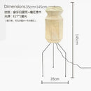 Axyaa Akari Noguchi Table Lamp LED Rice Paper Desk Lights