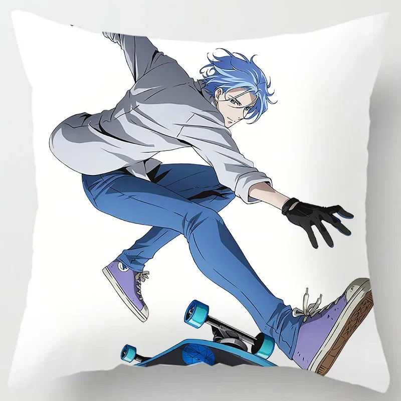 Axyaa SK8 Reki Kyan Miya Langa Pillow Case - Home Decor Cartoon Throw Pillowcases
