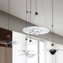 Axyaa Water Droplet Pendant Lamp Glass Chandelier Art Decor Lighting
