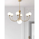 Axyaa Modern Living Room Chandelier, American & French Style, Simple & Fashionable Home Designer