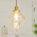 Axyaa Droplets LED Pendant Chandelier for Home Decor