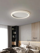 Axyaa Modern Round LED Ceiling Bedroom Lamp for Study Room