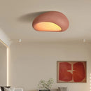 Axyaa Nordic Cream LED Ceiling Light for Bedroom Living Room Modern Minimalist Design