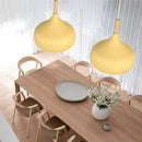 Axyaa Nordic Yellow Pendant Light for Home and Restaurant Dining Tables