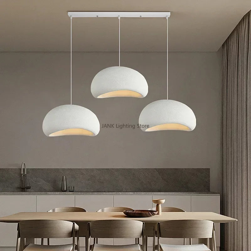 Axyaa Wabi Sabi LED Pendant Lamps: Living Dining Room Loft Chandelier Luminaire