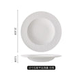Axyaa Premium Straw Hat Stone Plate Set for Soup and Dessert
