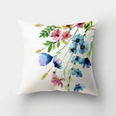 Deer Animal & Natural Leaves Cushion Cover by Axyaa - Home Decoration