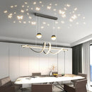 Axyaa Modern Ceiling LED Pendant Light Chandelier for Living & Dining Room