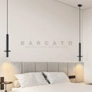 Axyaa Yellow Cave Stone Wabi Sabi Pendant Lights - Nordic Design for Bedside, Restaurant, Bar