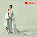 Axyaa Cool Ice Cream Quilt - Single/Double Bed - Summer Silk & Nylon - Solid Color