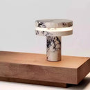 Axyaa Marble Table Lamp: Minimalist Modern Luxury Stone Light for Bedroom or Hotel