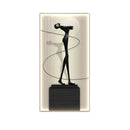 Axyaa Modern Abstract Figure LED Mural Lights for Home Decor