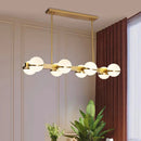 Axyaa LED Pendant Chandeliers for Modern Living and Dining Room Lighting