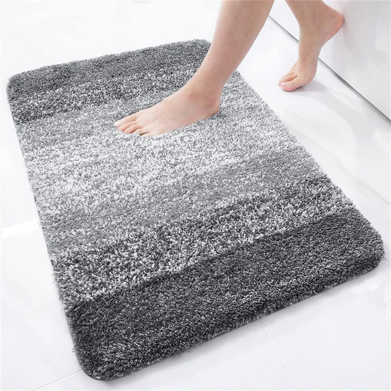 Axyaa Soft Absorbent Door Mat 3D Non-Slip Bathroom Carpet