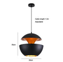 Axyaa Nordic Apple Pendant Lamp for Stylish Home Lighting