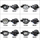 Axyaa LED Fog Lamps for Nissan Vehicles - Super Bright Foglights and DRL