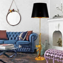 Axyaa Gun Lampshade Floor Lamps - Stylish LED Fixtures for Bedroom, Living Room, and more