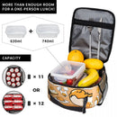 Axyaa Gudetama Cartoon Eggs Lunch Box Cooler Thermal Container