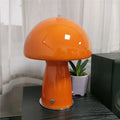 Dimmable Glass Mushroom Table Lamp for Home Decor by Axyaa