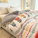 Axyaa Lambswool Queen Blanket: Super Thick, Warm, and Plush Comforter