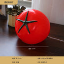 Axyaa Tomato Lamp Crystal Table Bedroom Reading Light Home Decor