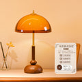 Axyaa Handmade Glass Table Lamp Luxury Bedroom Decor Bedside Desk Light