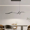 Axyaa Minimalist LED Pendant Lights for Dining Room, Restaurant, and Living Room