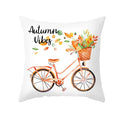 Maple Pumpkin Autumn Pillowcase Sofa Seat Cushion Cover by Axyaa