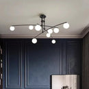 Axyaa Modern LED Ceiling Chandelier for Bedroom and Dining Room