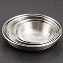 Axyaa 304 Stainless Steel Korean Food Storage Tray Snack Pan Kimchi Plate Kitchen Utensils