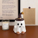 Axyaa Cute Elf Cartoon Ceramic Coffee Mug Eoster Halloween Christmas Ghost Cup